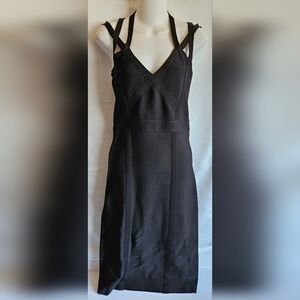 bebe Black Bandage Dress – Size M